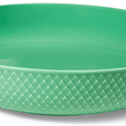Lyngby Porcelæn 201919 Rhombe Color Serving Bowl in Green