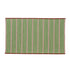 Naughty Elf Stripe Christmas Rug Green YC23