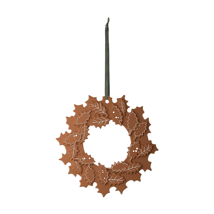 Kähler 693535 Gingerbread Garland in Brown