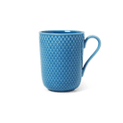 Lyngby Porcelæn 201973 Rhombe Color Mug in Blue