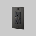 Buster + Punch - 1G Combination Duplex Outlet and USB - A + C Charger - NSC-093813 | The Rug District
