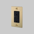 Buster + Punch - 1G Combination Duplex Outlet and USB - A + C Charger - NSK-053410 | The Rug District