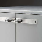 Buster + Punch - Furniture Knob - Cross Plate - US-KP-ST-A | The Rug District