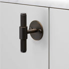 Buster + Punch - T-Bar Plate - Cross - US-TB-HP-BL-C | The Rug District