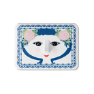 Bjørn Wiinblad 56572 Dora Butter Dish in Blue