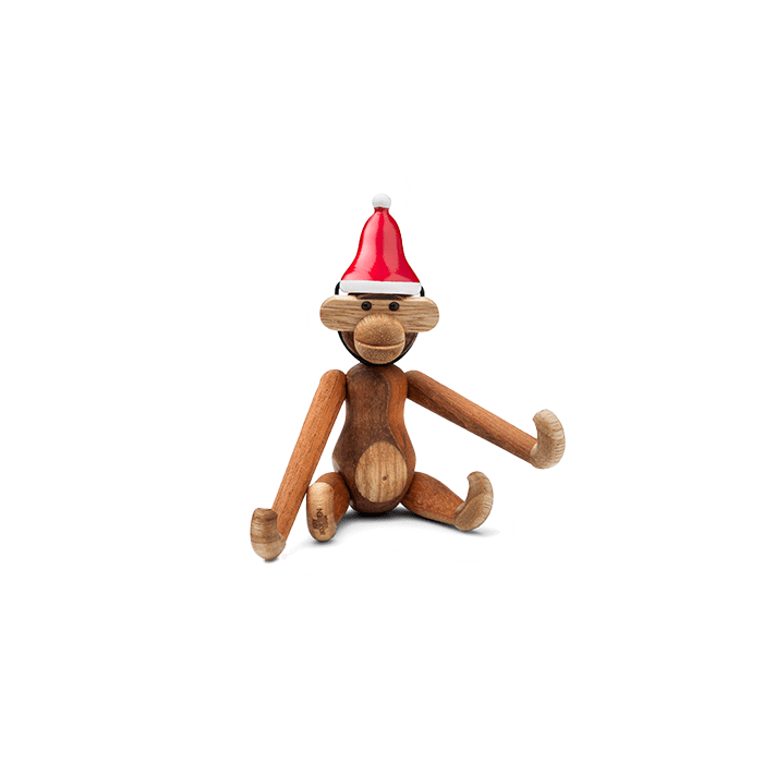 Kay Bojesen 39237 Santa's Cap for Wooden Figurines in Red/White