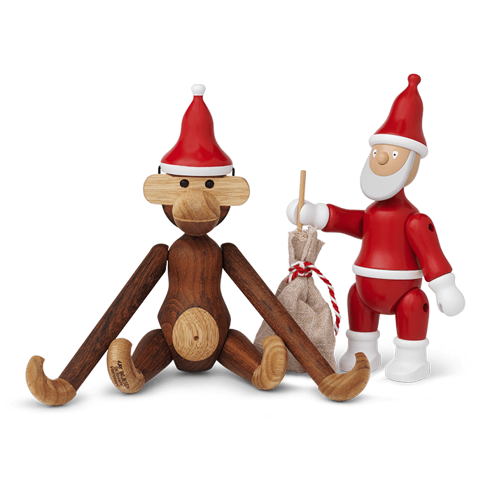 Kay Bojesen 39236 Santa's Cap for Wooden Figurines in Red/White