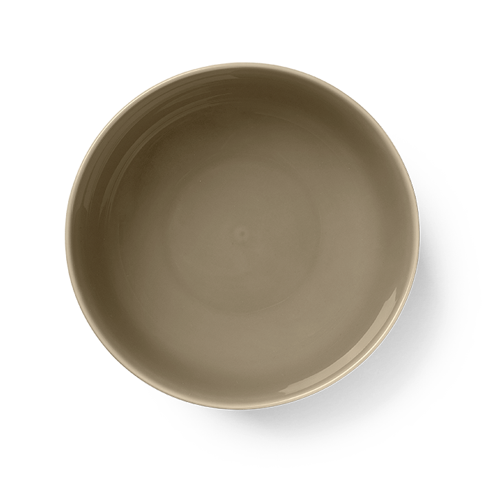 Lyngby Porcelæn 201820 Rhombe Earth Bowl in Clay