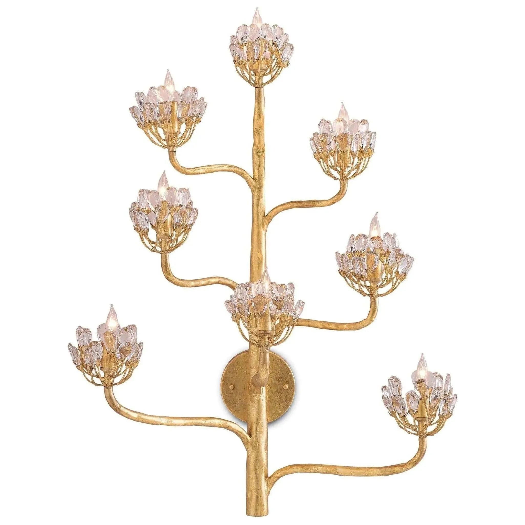 Currey and Company - Agave Wall Sconce - 5000-0058 | The Rug District