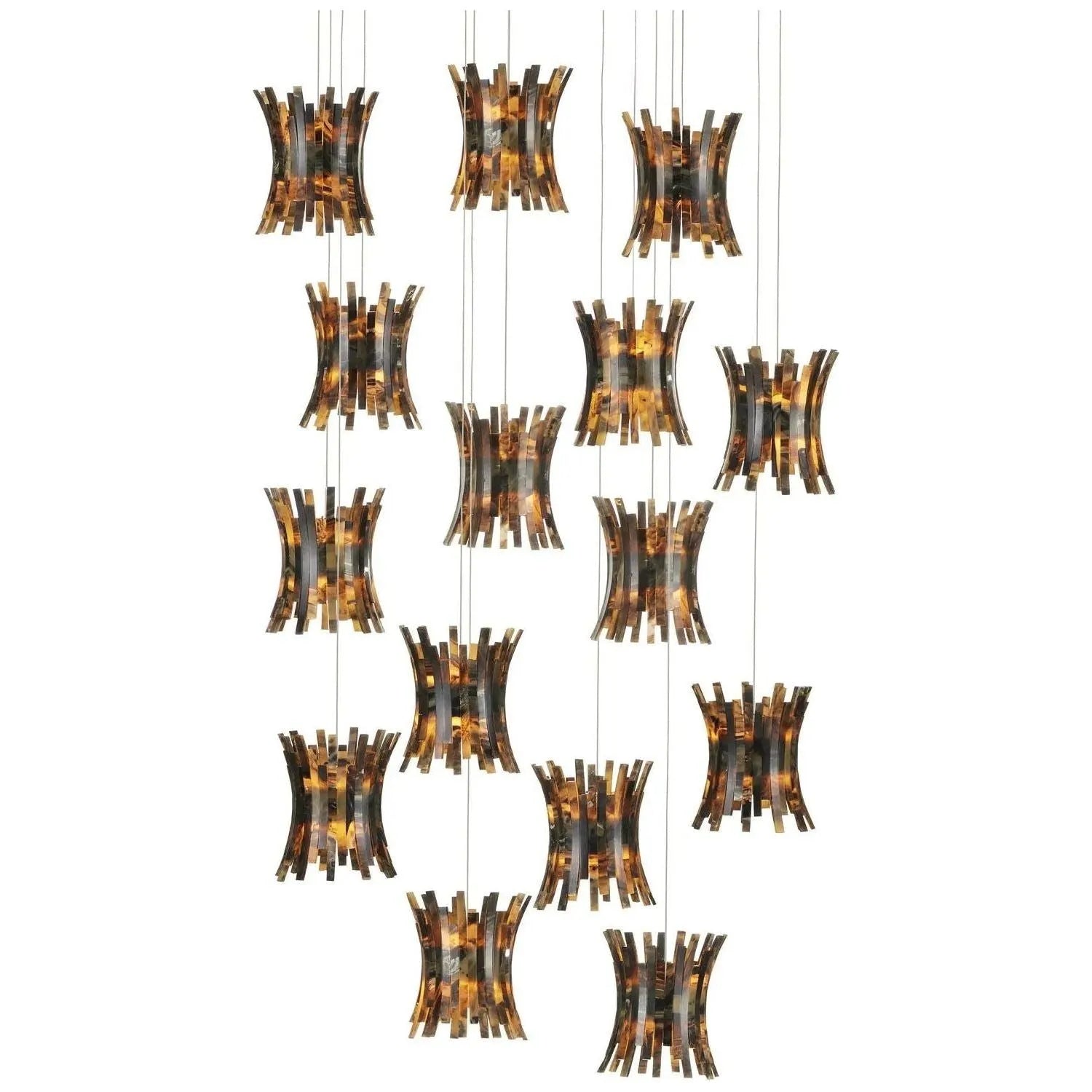 Currey and Company - Alsop Multi-Light Pendant - 9000-1043 | The Rug District