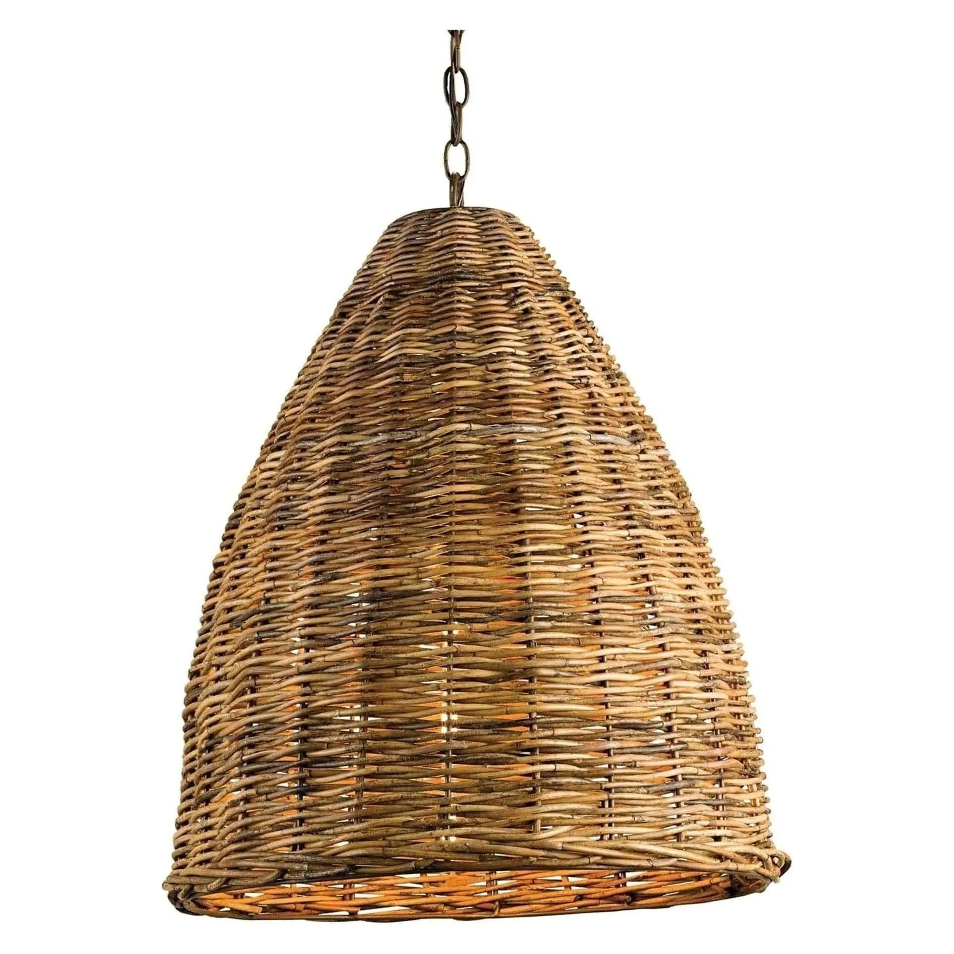 Currey and Company - Basket Pendant - 9845 | The Rug District