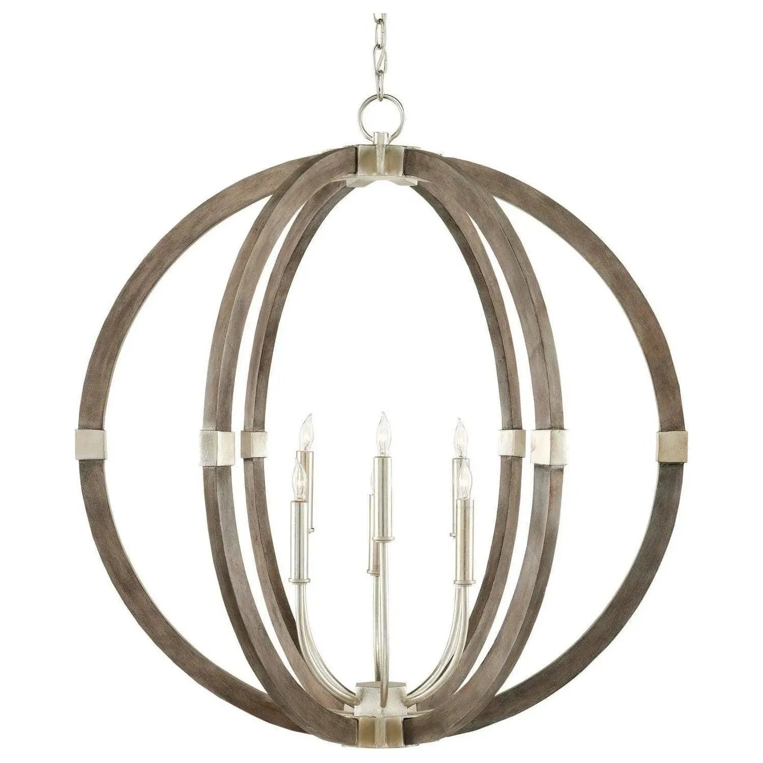 Currey and Company - Bastian Orb Chandelier - 9000-0941 | The Rug District
