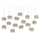Currey and Company - Birds Linear Multi Pendant - 9000-0699 | The Rug District