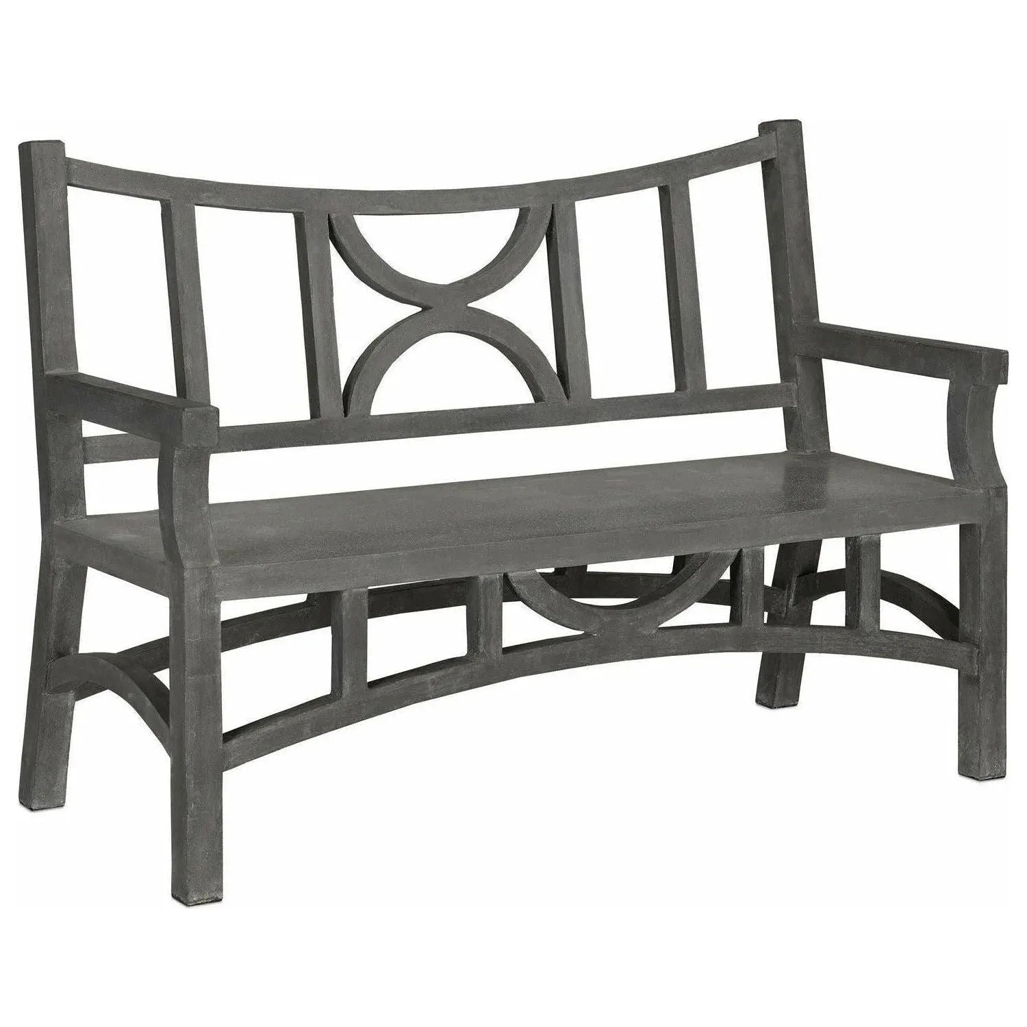 Currey and Company - Colesden Bench - 2000-0011 | The Rug District