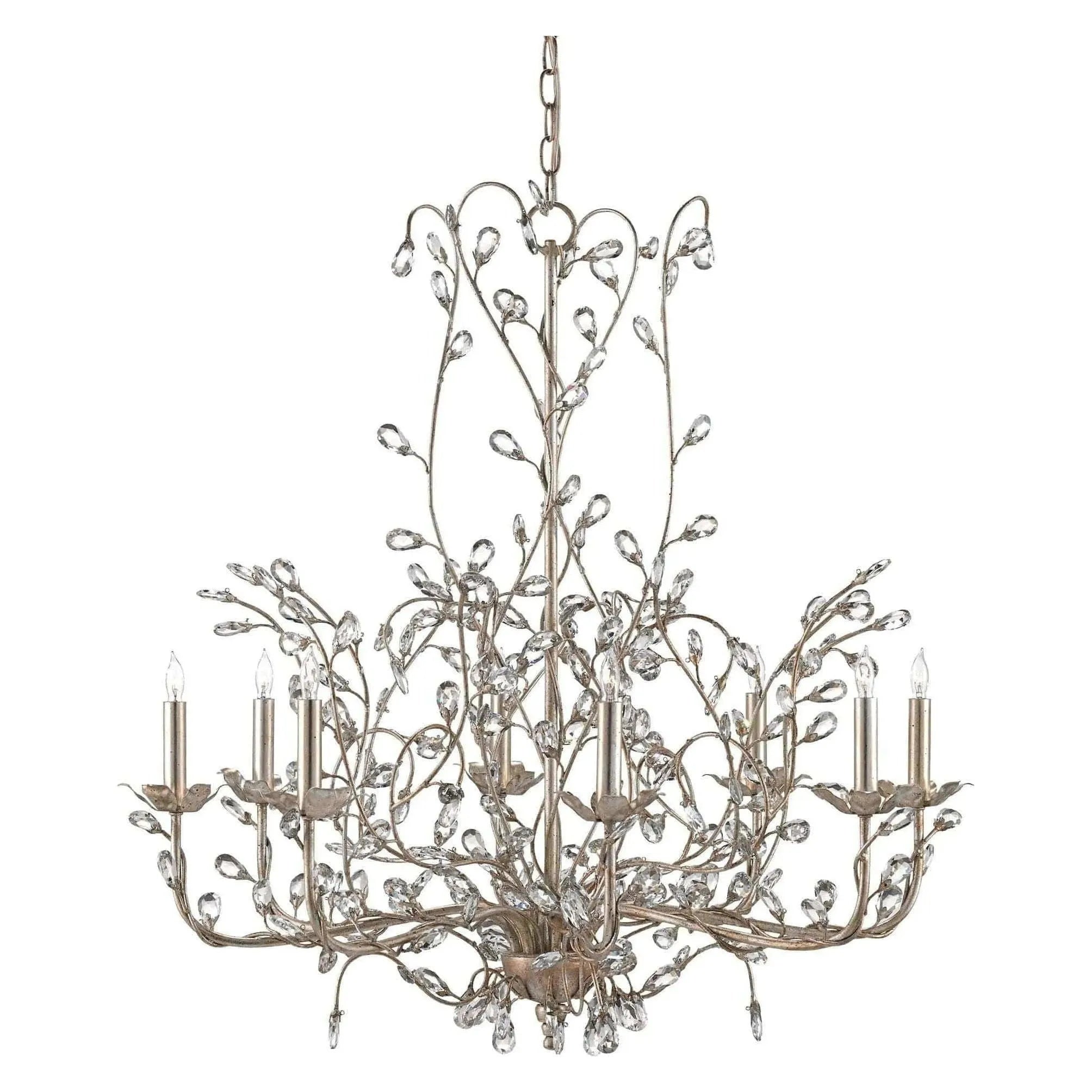 Currey and Company - Crystal Bud Chandelier - 9975 | The Rug District
