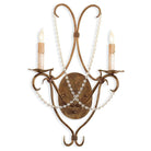 Currey and Company - Crystal Lights Wall Sconce - 5880 | The Rug District