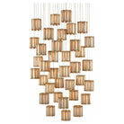 Currey and Company - Daze 36-Light Multi-Drop Pendant - 9000-0894 | The Rug District