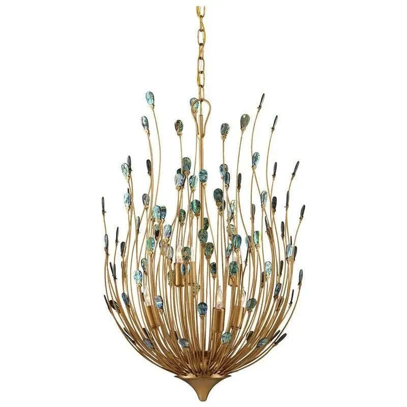 Currey and Company - Delphos Chandelier - 9000-1149 | The Rug District