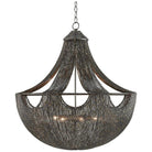 Currey and Company - Eduardo Chandelier - 9000-0018 | The Rug District