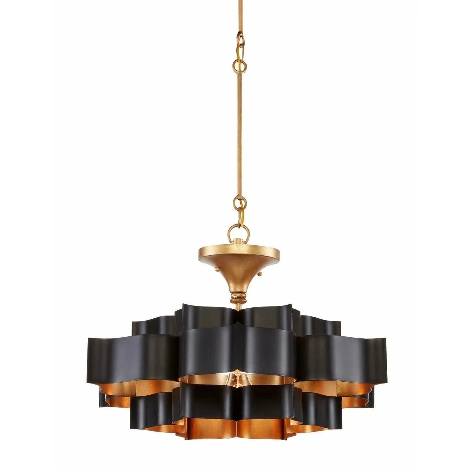 Currey and Company - Grand Lotus Chandelier - 9000-0855 | The Rug District