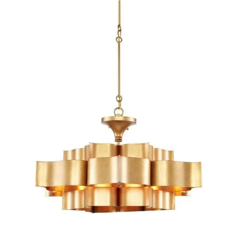 Currey and Company - Grand Lotus Chandelier - 9494 | The Rug District