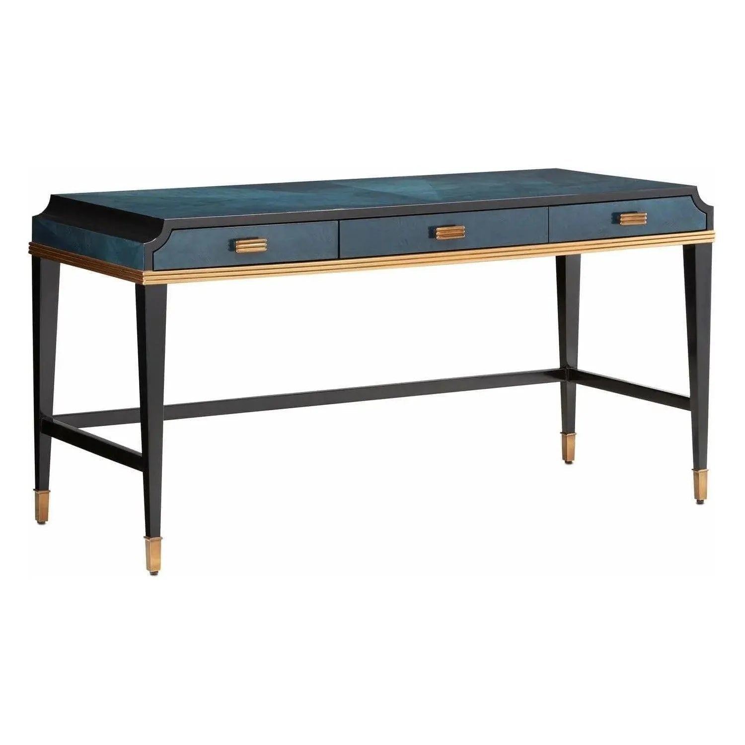 Currey and Company - Kallista Large Desk - 3000-0208 | The Rug District
