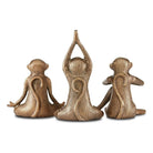 Currey and Company - Monkey Set of 3 - 1200-0518 | The Rug District