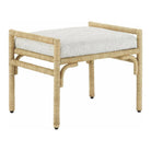 Currey and Company - Olisa Ottoman - 7000-1162 | The Rug District