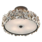 Currey and Company - Oyster Semi-Flush Mount - 9000-0265 | The Rug District