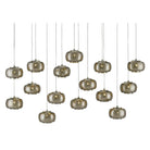Currey and Company - Pepper Linear Multi Pendant - 9000-0692 | The Rug District