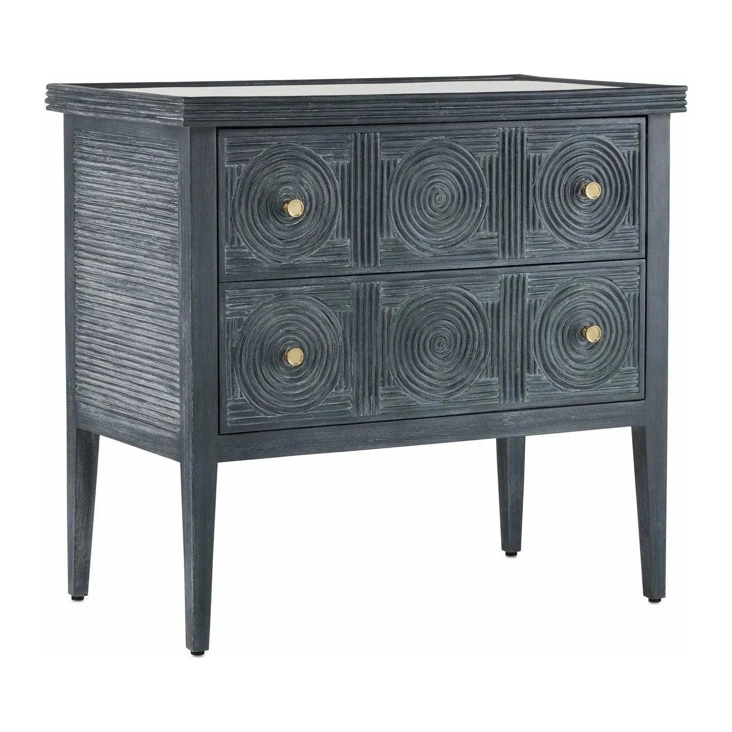 Currey and Company - Santos Chest - 3000-0217 | The Rug District