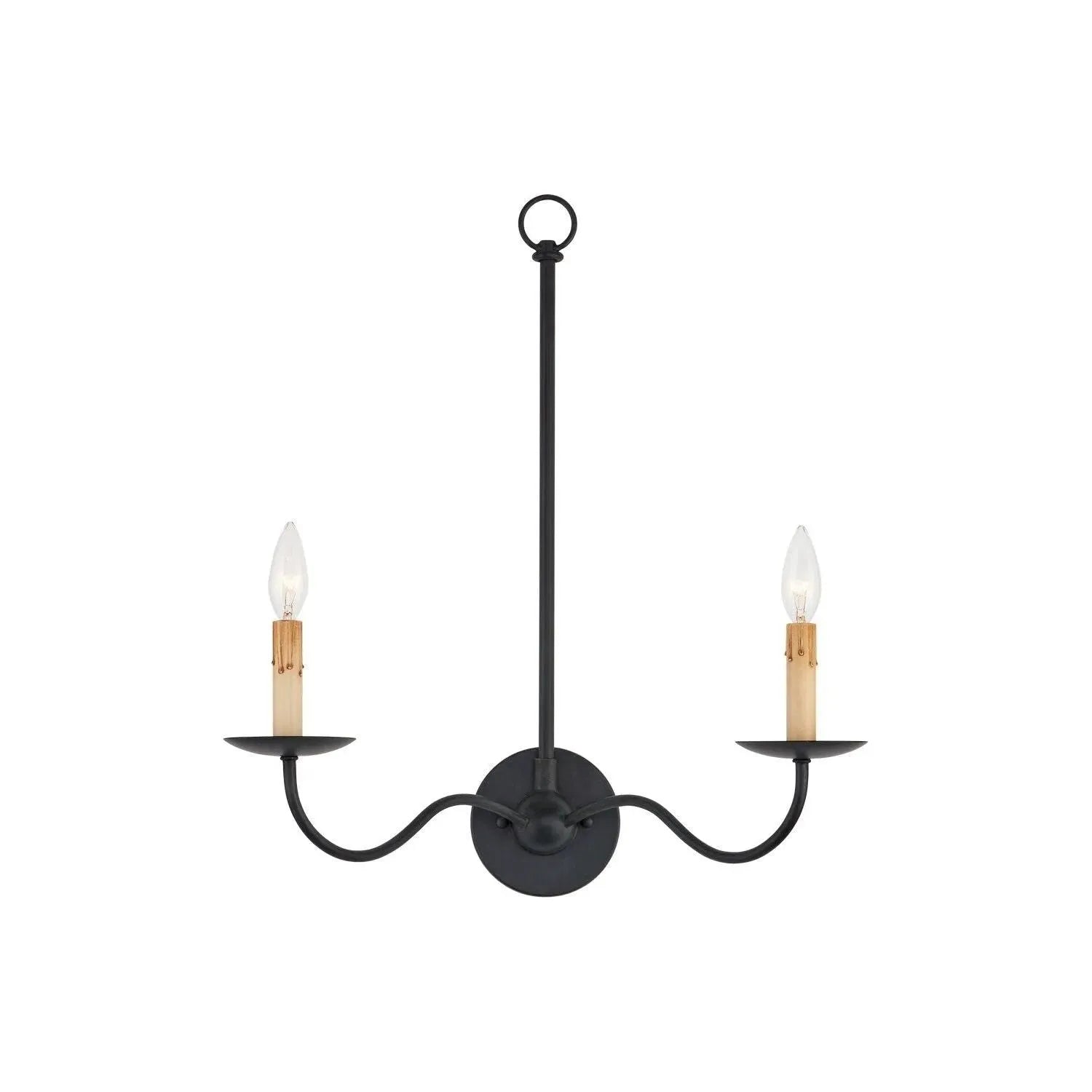 Currey and Company - Saxon Wall Sconce - 5000-0265 | The Rug District
