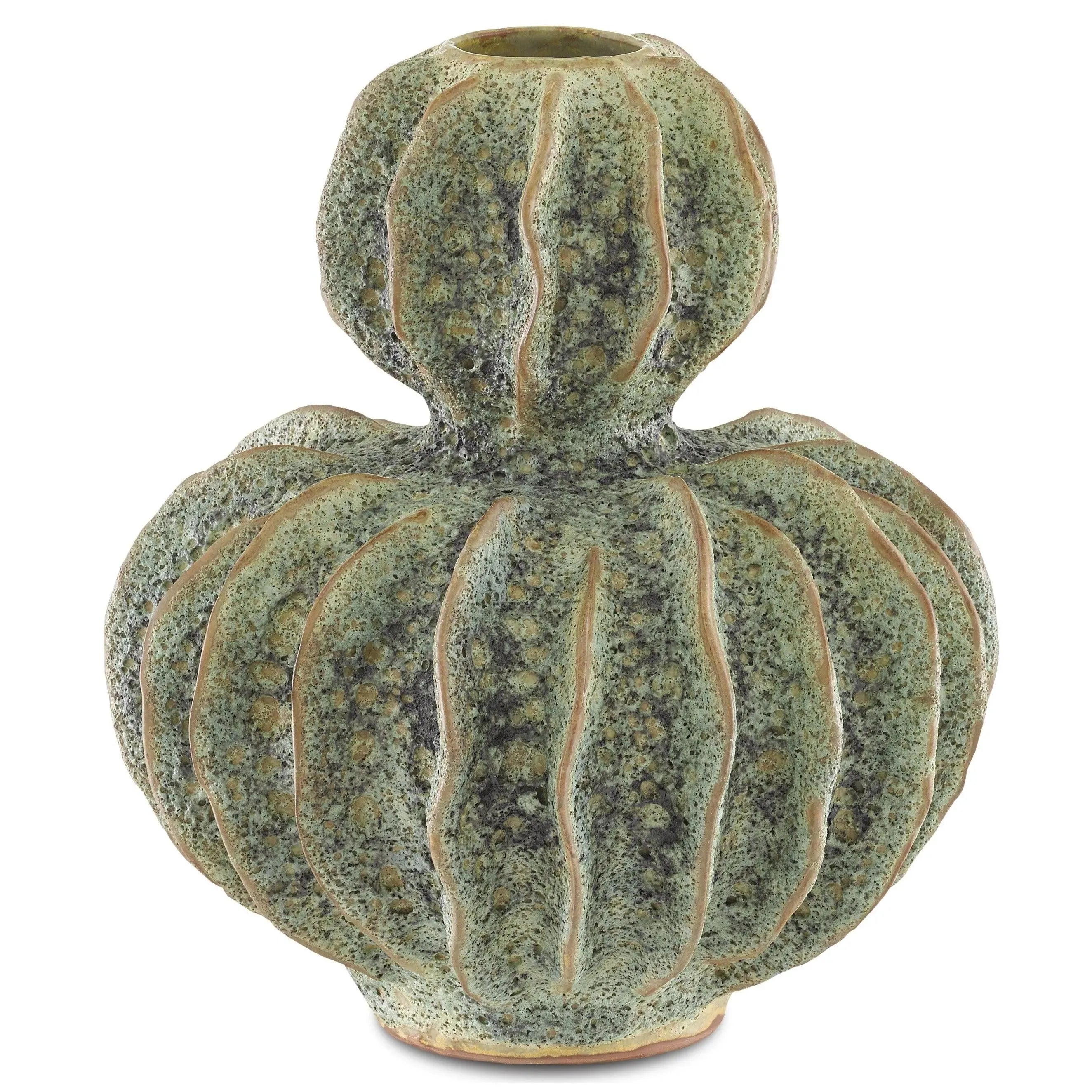 Currey and Company - Sunken Boat Double Gourd Vase - 1200-0299 | The Rug District