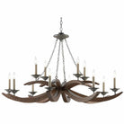 Currey and Company - Whitlow Chandelier - 9000-0433 | The Rug District