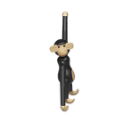Kay Bojesen 39276 Monkey Wooden Figurine in Dark Stained Oak