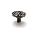 Du Verre Hardware - Argyle Round Knob - DVAG01-ORB | The Rug District