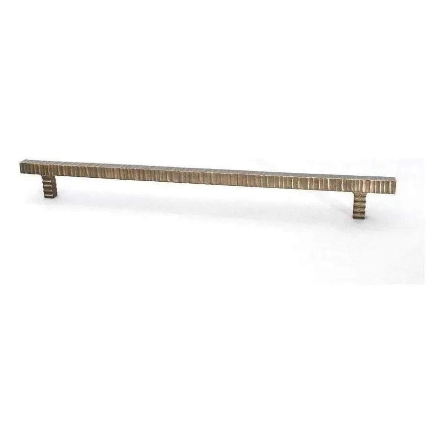 Du Verre Hardware - Forged 3 Square Bar Pull - DVFC310-AB | The Rug District