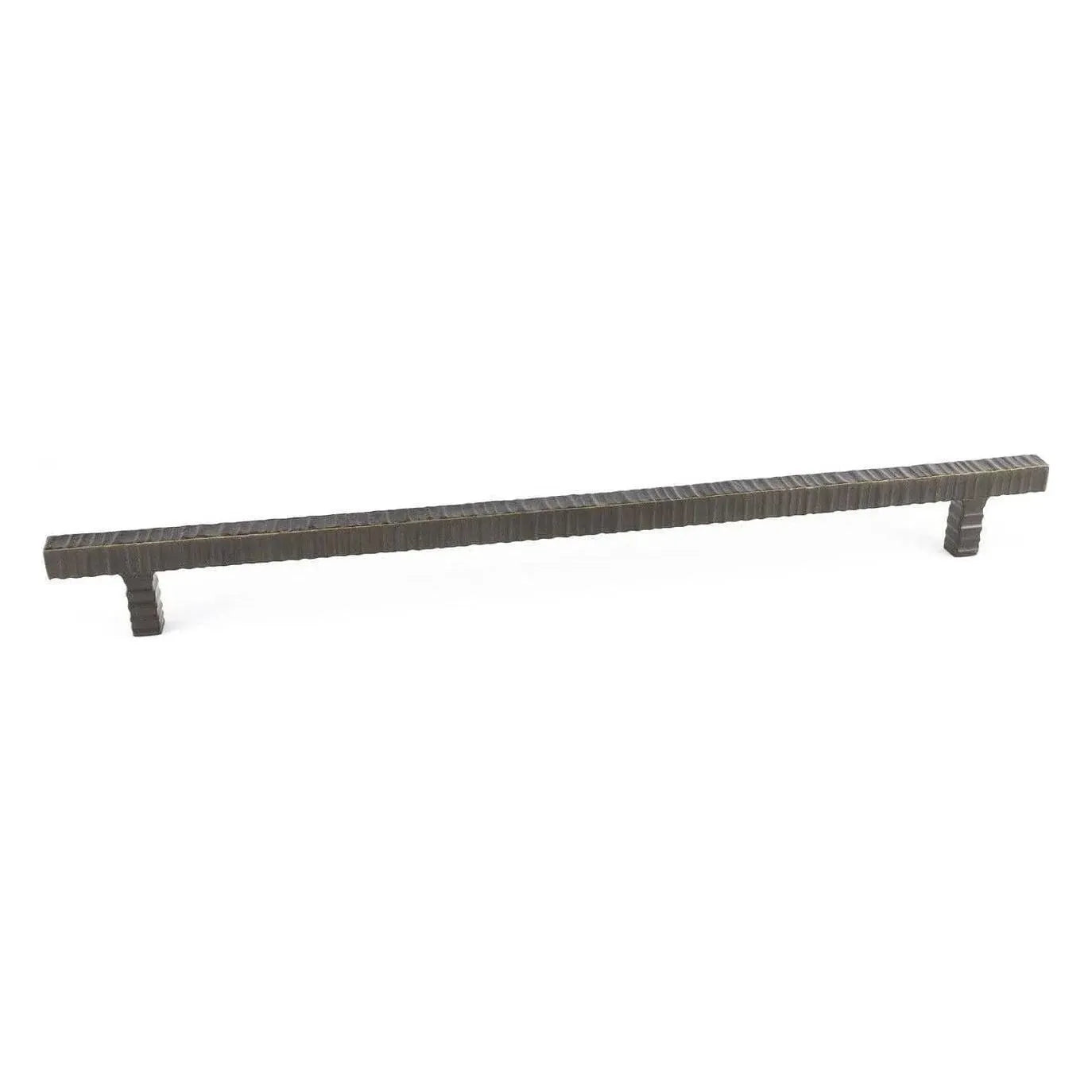 Du Verre Hardware - Forged 3 Square Bar Pull, Pair - DVFC310BB-ORB | The Rug District