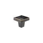 Du Verre Hardware - Forged 3 Square Knob - DVFC304-ORB | The Rug District