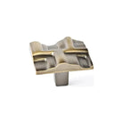 Du Verre Hardware - Rio Knob - DVRIO03-AB | The Rug District