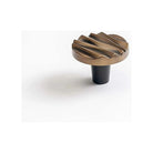 Du Verre Hardware - Wave Round Knob - DVWA01-AB | The Rug District