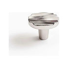 Du Verre Hardware - Wave Round Knob - DVWA01-SN | The Rug District