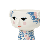 Bjørn Wiinblad 56590 Eva Vase in Blue/Rose