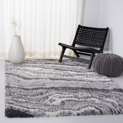 Fontana Shag  FNT868F Grey / Ivory