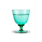 Holmegaard 4300488 Flow Glass on Foot in Emerald Green