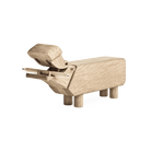 Kay Bojesen 39202 Hippo Wooden Figurine in Oak