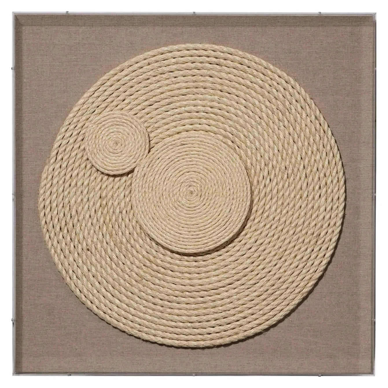 Jamie Young Company - Barbados Small Wall Art - 8BARB-SMWAWH | The Rug District
