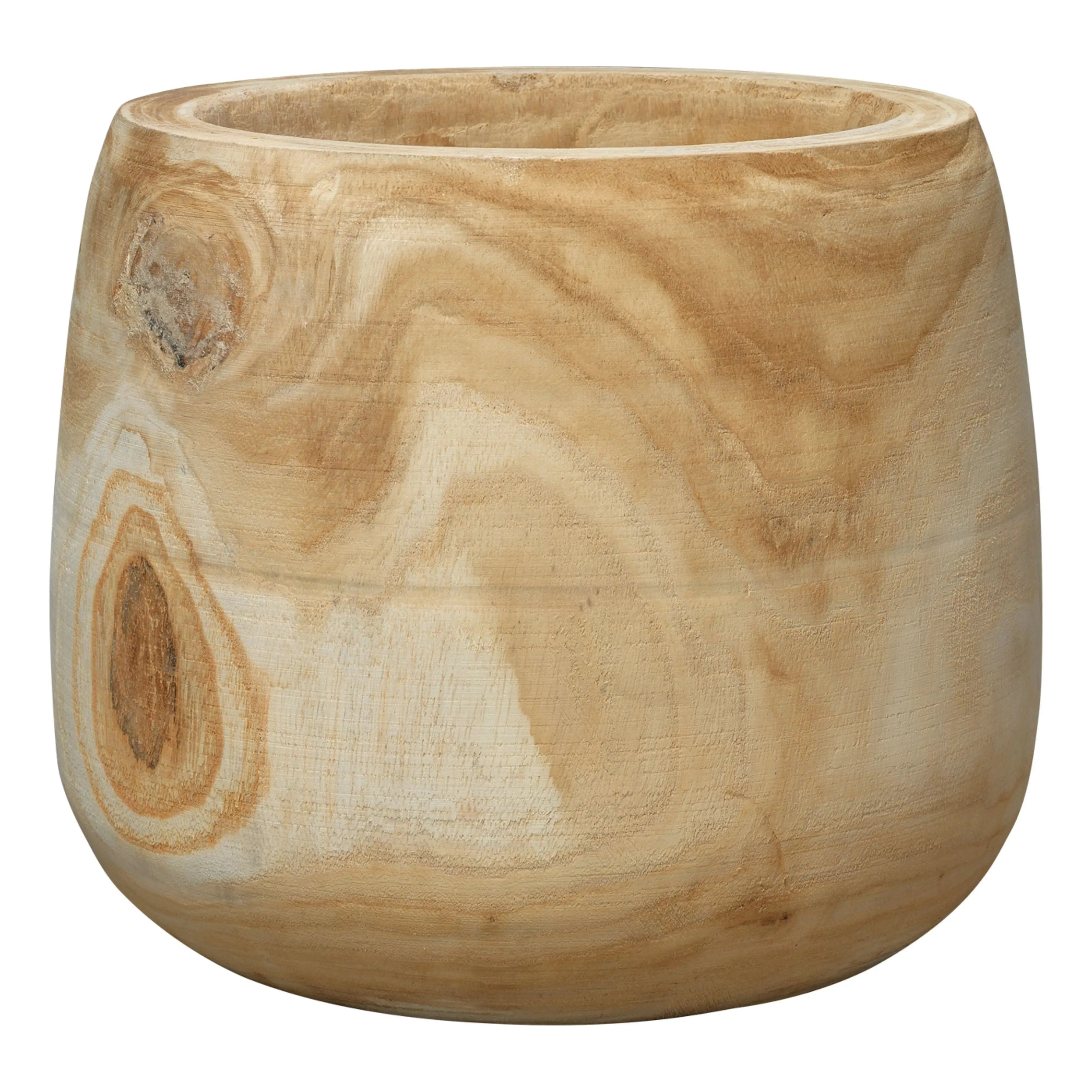 Jamie Young Company - Brea Wooden Vase - 7BREA-VAWD | The Rug District