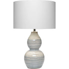 Jamie Young Company - Catalina Wave Table Lamp - LSCATALINAWH | The Rug District