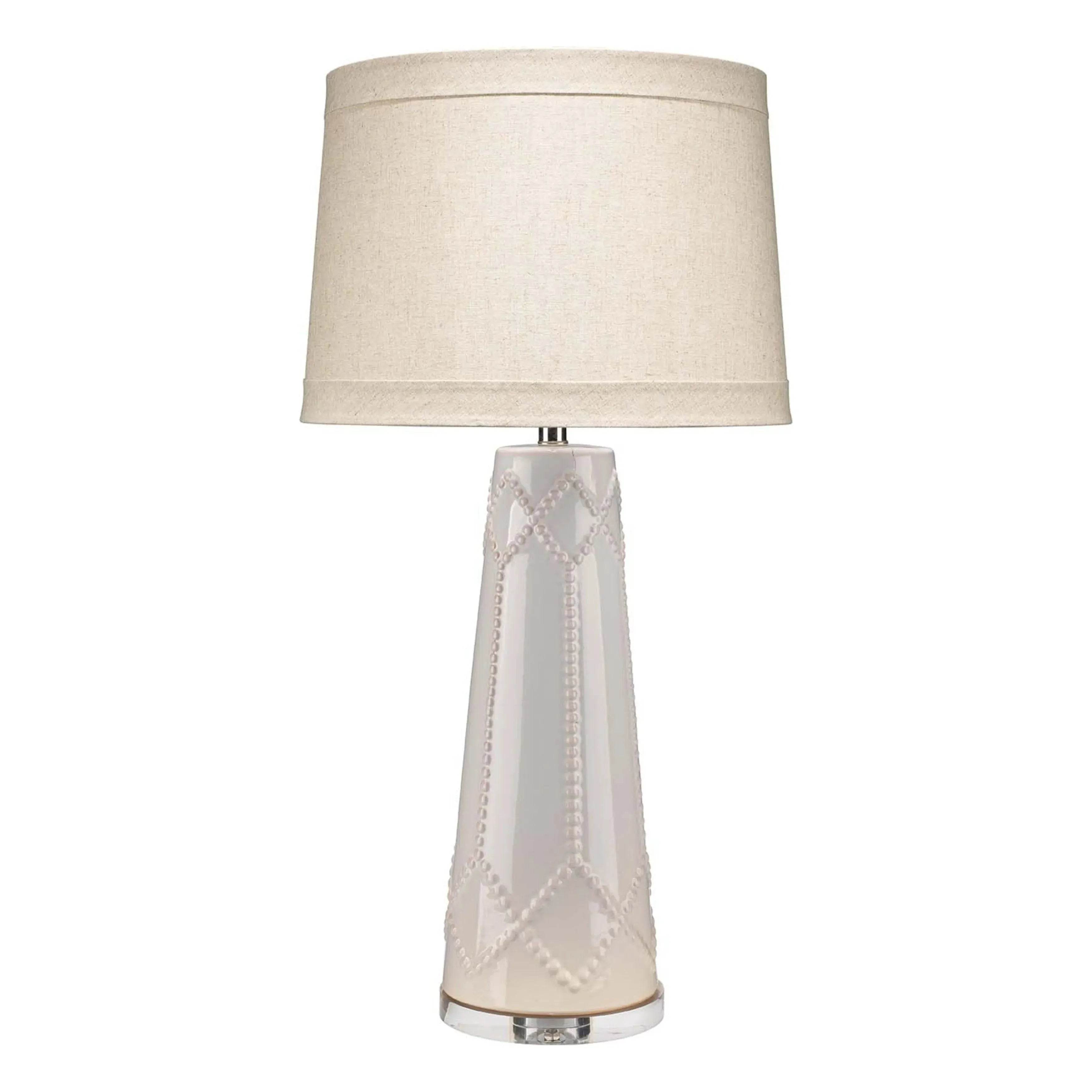 Jamie Young Company - Hobnail Table Lamp - 9HOBNAILWHIT | The Rug District